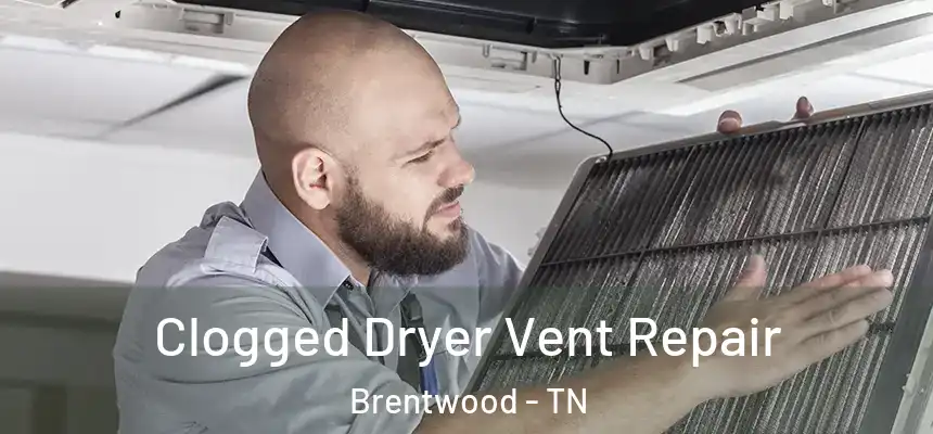 Clogged Dryer Vent Repair Brentwood - TN